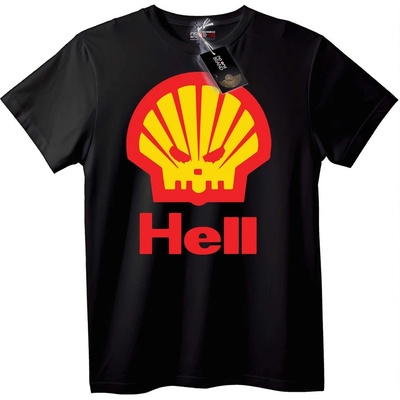 NOONEBRAND Тениска Shell Hell - S, White
