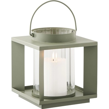 House Nordic Метален/стъклен фенер (височина 20, 5 cm) Lohals - House Nordic (6409122)