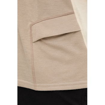 Peak Performance Спортна тениска Peak Performance в бежово с десен G80177 (G80177)