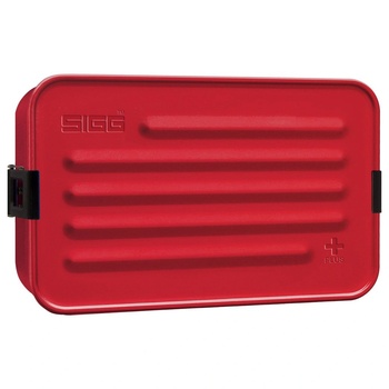 SIGG алуминиева кутия за храна Plus, S (17.5 x 11.5 x 6.5 cm), червена (8697.20) (8697.20)