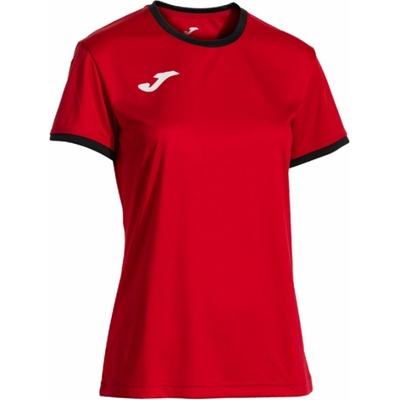 Combi Premium Short Sleeve dámske tričko červená-čierna
