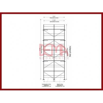 Comipont Kostka lešení 45,9 m²