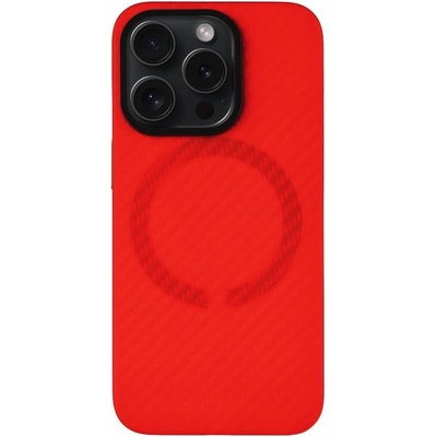 Tactical MagForce Aramid Bloody Mary Limited Edition Case - кевларен кейс с MagSafe за iPhone 15 Pro (червен)