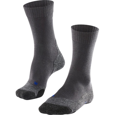 Falke Дамски туристически чорапи Falke Women's TK2 Cool Walking socks - Asphalt Melange - размер 35-36 (EU) (201-1110-1411)