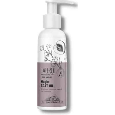 Tauro Pro Line Olej TPL pure nature MAGIC pro péči o srst psů a koček 250 ml