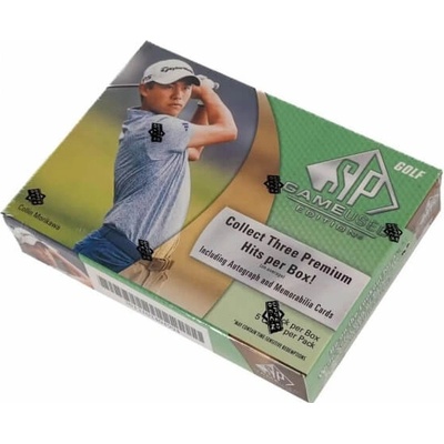 Upper Deck 2024 SP Game Used Golf Hobby Box