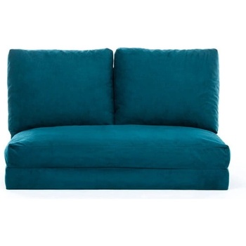 Hanah Home Разтегателен диван в петролен цвят 120 cm Taida - Balcab Home (859FTN1272)