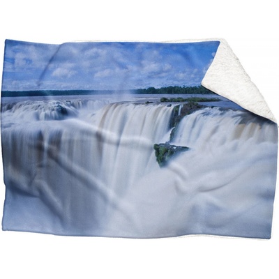 Impar fleece deka Vodopády 2 Podšití beránkem ANO 150x120