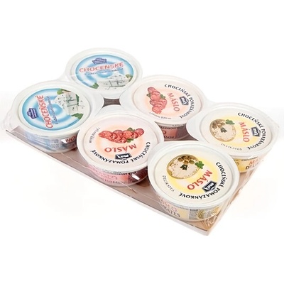 Choceňská Mlékárna tradiční Pomazánkové mix 6 x 150 g – Zboží Dáma