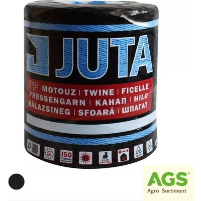 Motouz vázací JUTA DTEX 17000 cívka 5 kg černý – Zboží Mobilmania