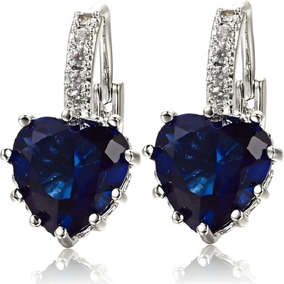 Harahu Náušnice Silver Heart HR25919