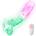 SuperLove LED Vibrating Dildo with Balls & Remote Large