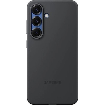 Samsung Оригинален калъф Samsung за Galaxy S25, Silicone Cover, Черен, EF-PS931CBE (8806095881348)