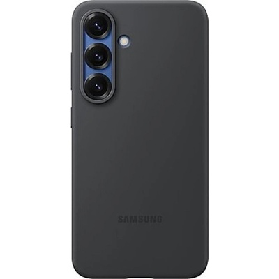 Samsung Оригинален калъф Samsung за Galaxy S25, Silicone Cover, Черен, EF-PS931CBE (8806095881348)