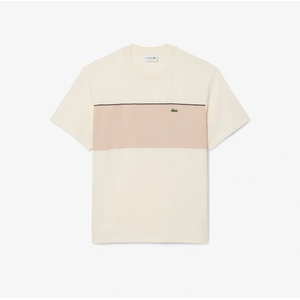 Lacoste Тениска Lacoste Men's Black T-Shirt - Beige 3RR