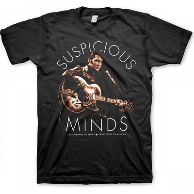 Elvis Presley tričko Suspicious Minds – Zbozi.Blesk.cz
