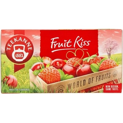 Teekanne World of Fruits Fruit Kiss ovocno bylinný čaj 20 x 2,5 g