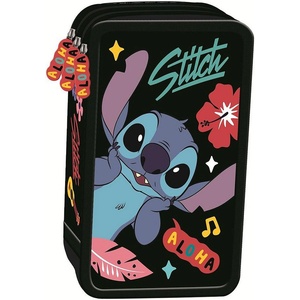 St. Majewski Несесер с пособия St. Majewski Stitch - Black Aloha, 3 ципа (5903235679889)
