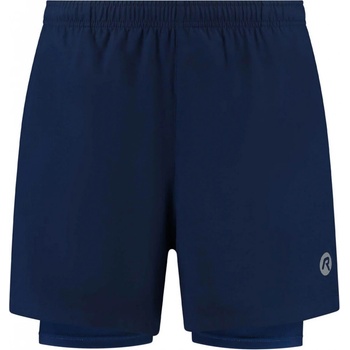 Rogelli Volné běžecké šortky 2v1 ESSENTIAL modré