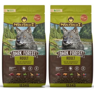 Wolfsblut Dark Forest Adult 2 x 12,5 kg
