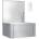 vidaXL 40x34 cm stainless steel (51114)