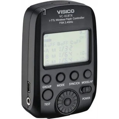 Visico Контролер за светкавица VC- 818 tx TTL /HSS за Nikon