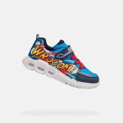 Geox J Wroom B. D modrá