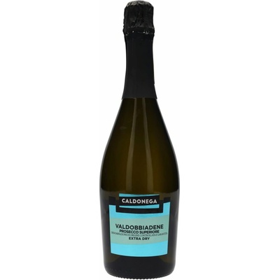 Caldonega Prosecco Valdobbiadene extra suché biele víno 11,5% 0,75 l