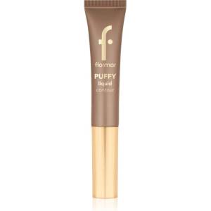 Flormar Puffy Liquid Contour контуриращ крем с апликатор цвят 001 Amber 12ml