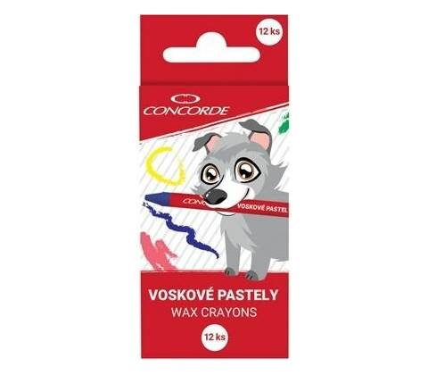 Voskové pastely CONCORDE 12ks