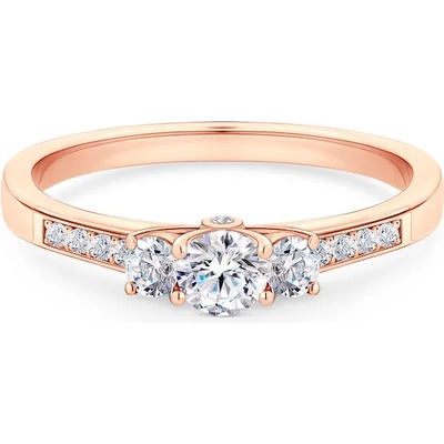 SAVICKI Годежен пръстен Dream: розово злато, диаманти