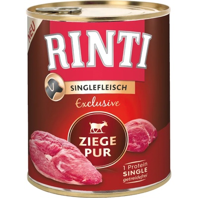RINTI Икономична опаковка: RINTI Singlefleisch 24 x 800 г - Exclusive чисто козе месо