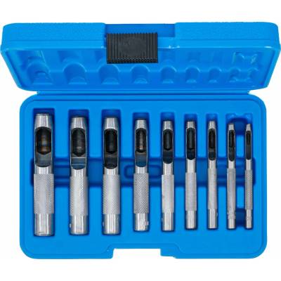 BGS 565 Děrovače průměr 3 ÷ 12 mm. Sada 9 dílů v PVC kazetě