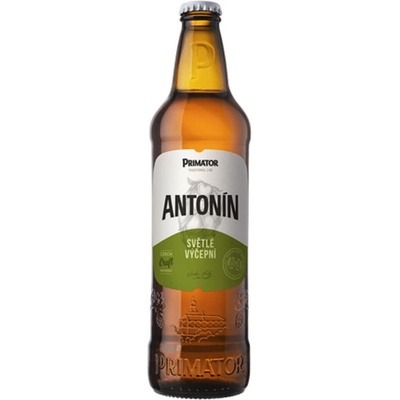 Primátor Antonín světlé výčepní 4% 0,5 l (sklo)