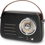 Nedis RDFM2600BK - FM ретро радио 3W/5V 1500 mAh (NE0848)