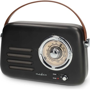 Nedis RDFM2600BK - FM ретро радио 3W/5V 1500 mAh (NE0848)