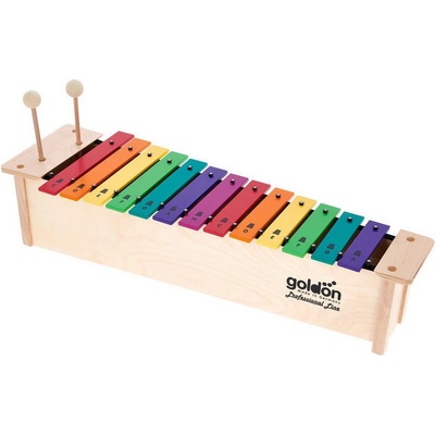 Goldon Metalofón sopránový Boomwhackers 16 tónov
