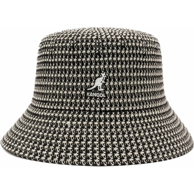 Kangol Grid Knit Bucket Black