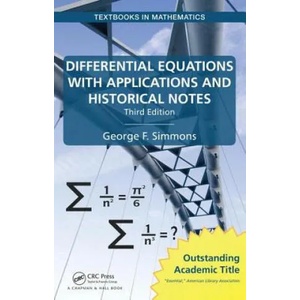 Differential Equations with Applications and Historical Notes | George F. Simmons (ISBN: 9781498702591)