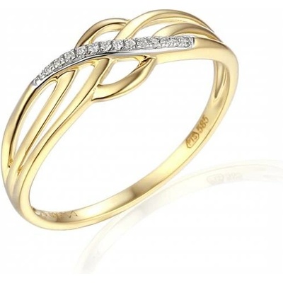 Gems prsten Gianna kombinované zlato s brilianty 585 38 1 2759.2ZB0.0.53.HSI.000