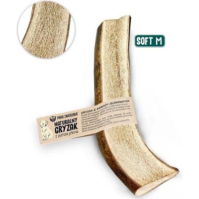 Paka Zwierzara Jelení parohy pro psy Soft M 12 cm