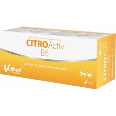 Vetfood Citro Activ B6 doplňky stravy a kočky 120 ks