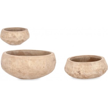 Bizzotto Комплект 3 бр. minh купи - полирана теракота, поставки за ваза (0790734)