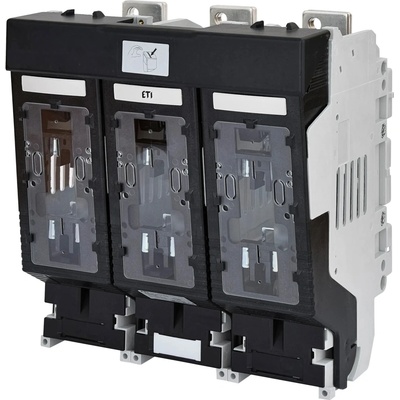 ETI Poistkový odpínač radový HVL4a 3P 2xM12 1600 pre poistky NH4a s montážou na panel