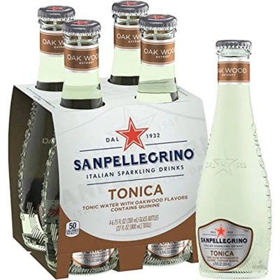 Sanpellegrino tonica šumivý nápoj s dubovým extraktem sklo 4 x 200 ml