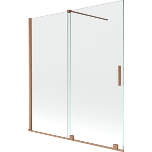 Mexen Velar параван за вана с 2 крила, плъзгащ се, 150 x 150 см, прозрачен, (896-150-000-01-65)