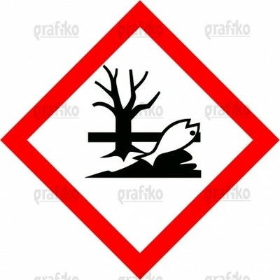 Grafiko | GHS 09 – látky nebezpečné pro životní prostředí - symbol - Materiál Plast, Rozměr 200x200mm