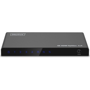 ASSMANN DS-55337 : : HDMI видео сплитер, 1x4, Splitter, 4K-60Hz(4: 4: 4), HDCP 2.2, EDID Control (DS-55337)