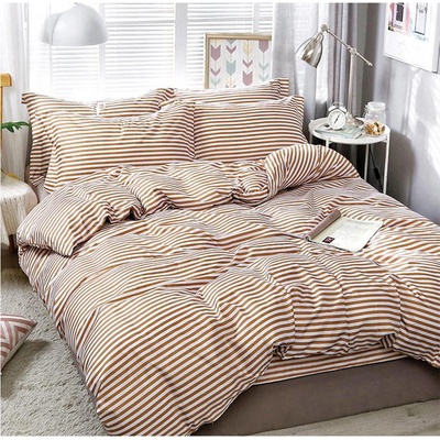 EmonaMall Еднолицево спално бельо EmonaMall, 4 части - Модел S15335 (S15335-66666b)