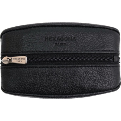 Hexagona kožená na mince 461031 černá